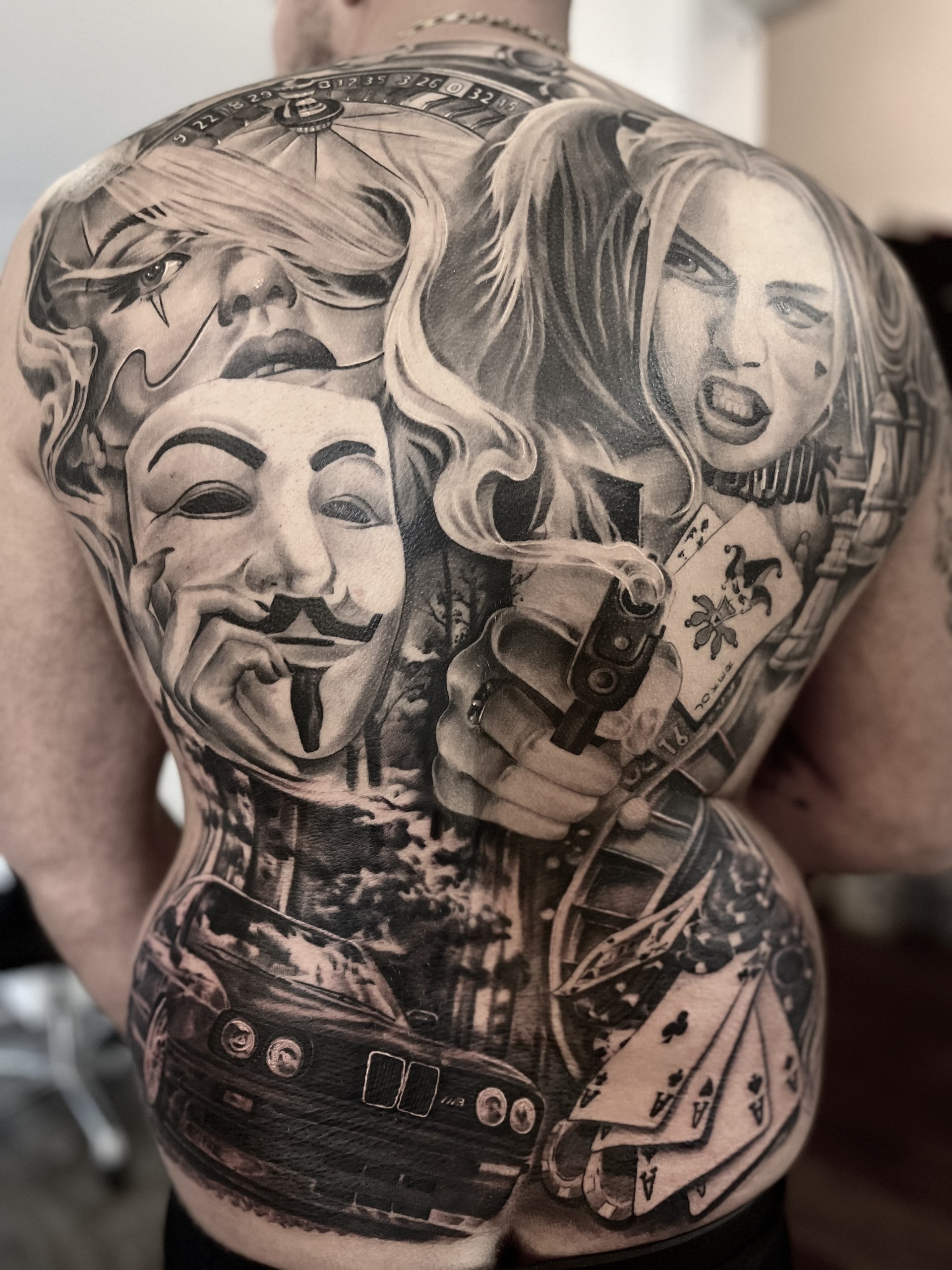 Virgin Mary Chicano tattoo on Back  Best Tattoo Ideas Gallery