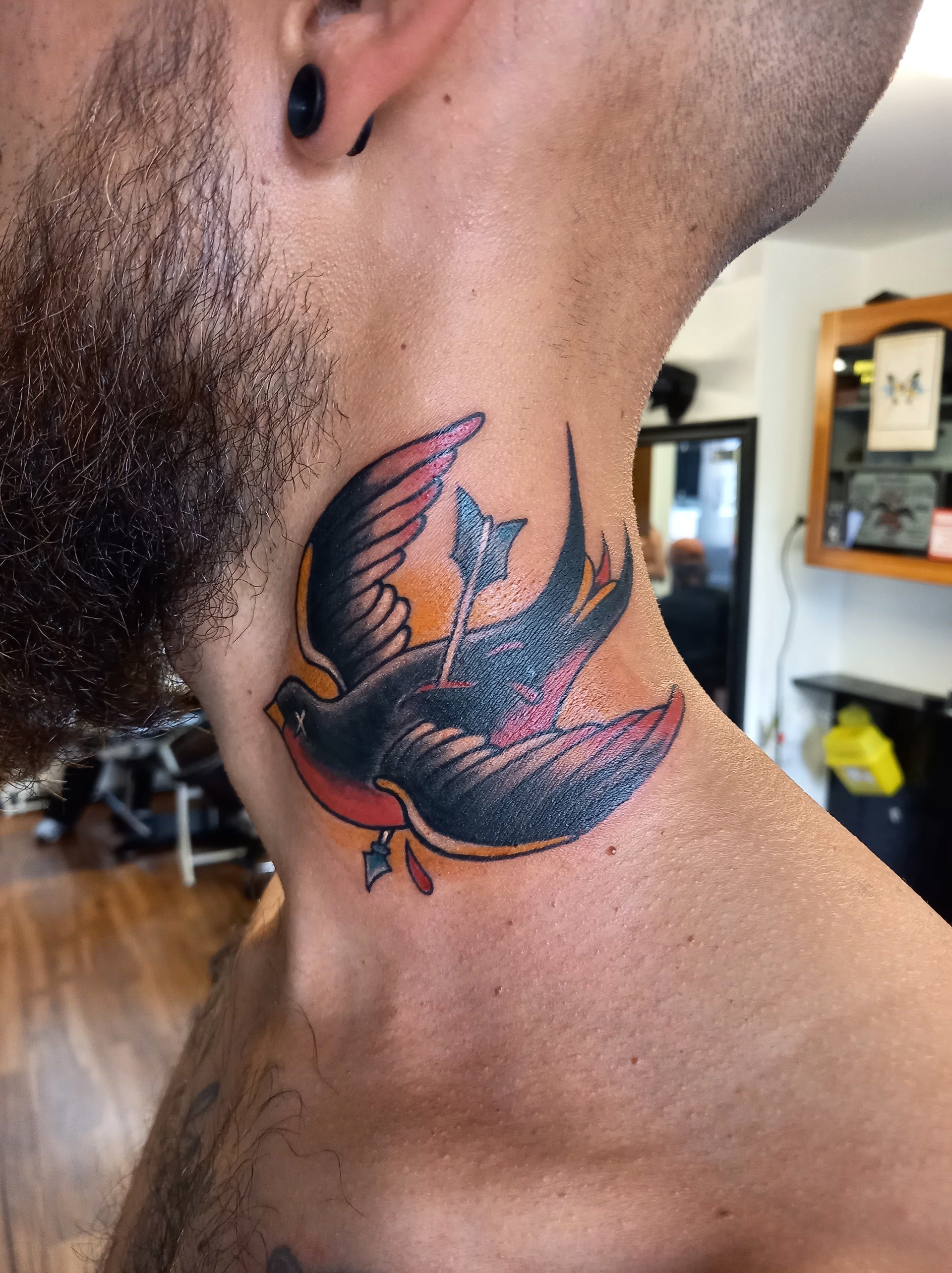 50 Beautiful Swallow Tattoos On Chest  Tattoo Designs  TattoosBagcom